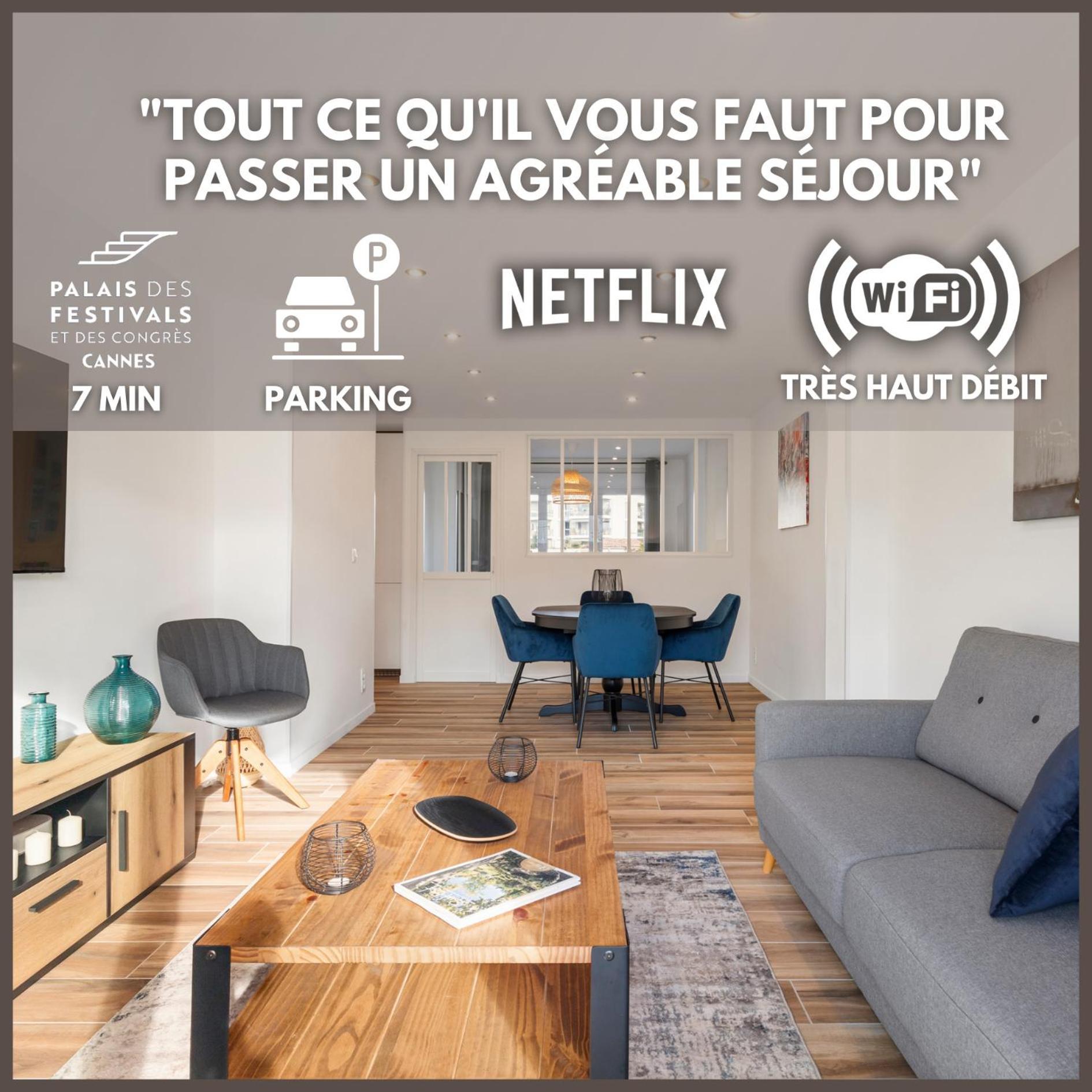 Private Apartment - Family - Palais Des Festival - Parking - كان المظهر الخارجي الصورة